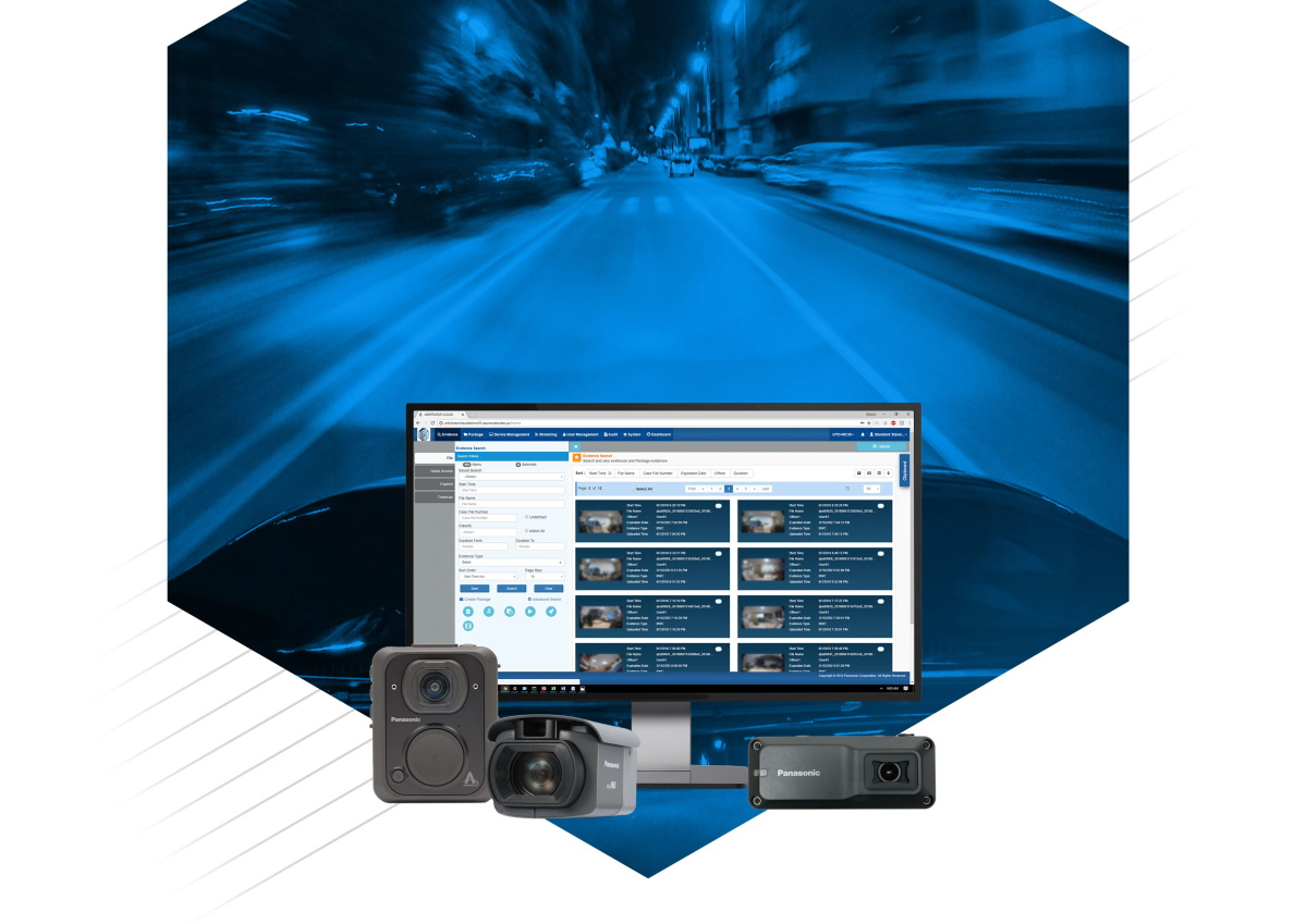 Panasonic Public Safety Solutions Division is displaying its portfolio of evidence capture, management, and analytics designed specifically for law enforcement applications at IACP.