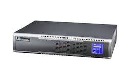The TG-UPS (Uninterruptible Power Supply) line is a standalone system offering a seamless transition during short-term outages and is available in three versions. These solutions deliver clean continuous battery backup power, via online double conversion technology, to ensure the safe shutdown of equipment in the event of an outage.