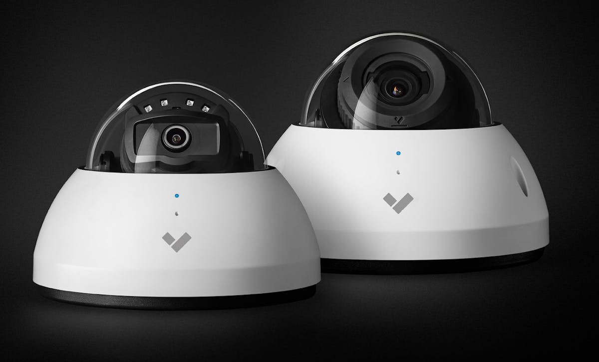 Verkada second generation Dome Series hybrid cloud cameras 