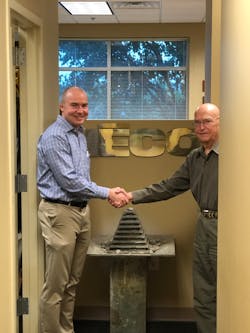 Brian Duffy, COO of Per Mar Security Services, and Don Nielsen, owner of NECO Security. Brian Duffy, COO of Per Mar Security Services, and Don Nielsen, owner of NECO Security.