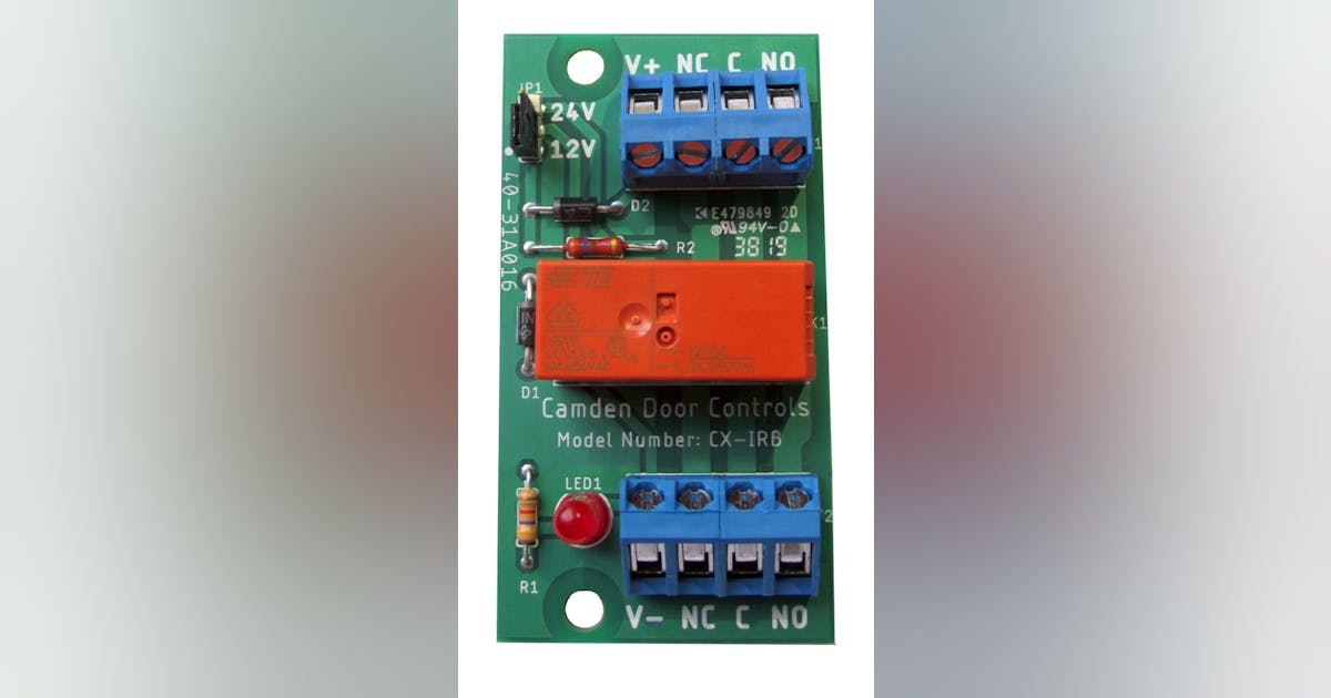 Camden’s CX-IRB Isolation Relay Module | Security Info Watch