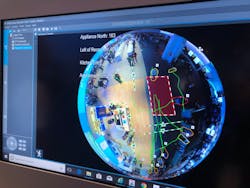 Bosch's retail video analytics demo featured dwell times, people counting and other business-friendly data. Bosch's retail video analytics demo featured dwell times, people counting and other business-friendly data.