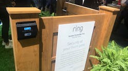 The Ring Access Controller on display at CES.