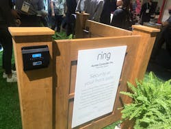 The Ring Access Controller on display at CES. The Ring Access Controller on display at CES.