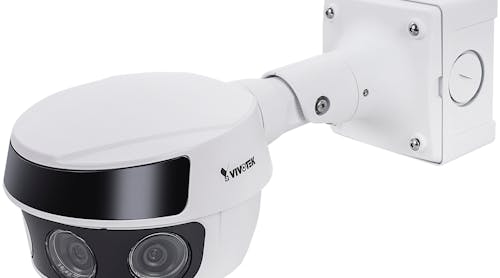 MS9321-EHV 20MP 180-degree panoramic network camera with VAST 2 technology.