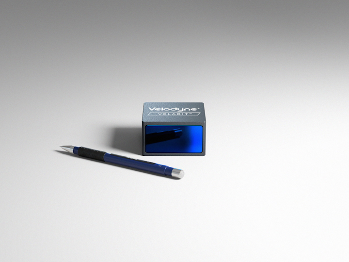 Velodyne Lidar Velabit Front Top With Pen2