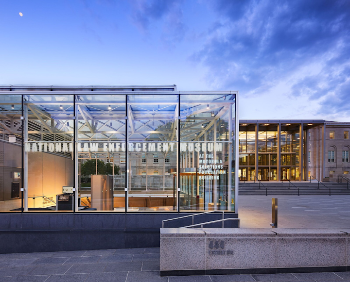 National Law Enforcement Museum Celebrates Law Enforcement History With Boon Edam Revolving Doors Security Info Watch
