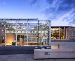 BoonAssist TQ revolving doors help staff at the National Law Enforcement Museum welcome a constant stream of visitors while saving energy. BoonAssist TQ revolving doors help staff at the National Law Enforcement Museum welcome a constant stream of visitors while saving energy.