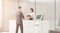 Alert Enterprise Vim Visitor Lobby With Kiosk Alert Enterprise Vim Visitor Lobby With Kiosk