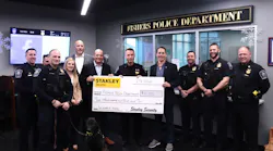 On Tuesday, February 4th, STANLEY Security presented the Fishers Police Department with a donation of $10,000. With the death of K-9 Harlej’s death in November 2019, STANLEY wanted to support the Fishers PD in honor of the fallen police dog.