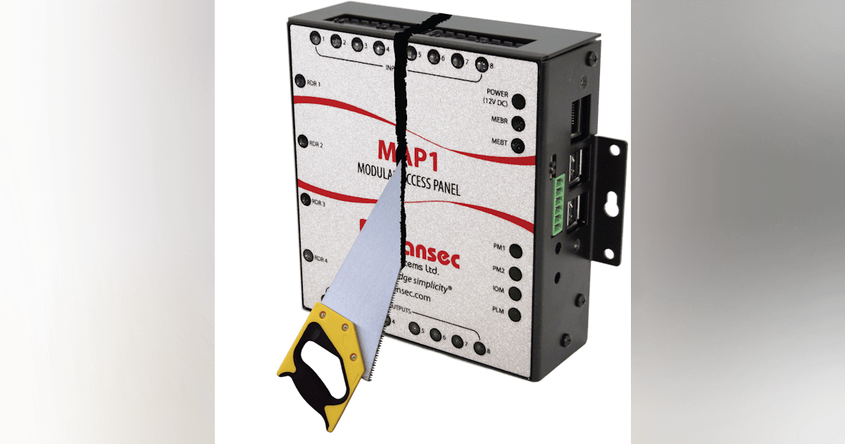 Cansec's MAP1 Modular Access Panel | Security Info Watch