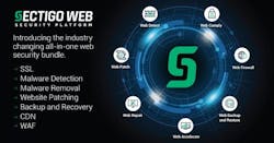With this release, Sectigo is the first CA to introduce an all-in-one, cloud-based solution bundled with TLS/SSL certificates so that customers can easily identify threats and quickly patch vulnerabilities for their CMS from an all-new comprehensive management portal. With this release, Sectigo is the first CA to introduce an all-in-one, cloud-based solution bundled with TLS/SSL certificates so that customers can easily identify threats and quickly patch vulnerabilities for their CMS from an all-new comprehensive management portal.
