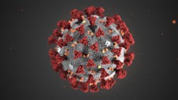 This illustration provided by the Centers for Disease Control and Prevention in January 2020 shows the 2019 Novel Coronavirus.