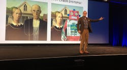 Swedish-Australian futurist Anders Sorman-Nilsson delivers a keynote presentation at MIPS 2020 in Dallas.