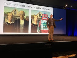 Swedish-Australian futurist Anders Sorman-Nilsson delivers a keynote presentation at MIPS 2020 in Dallas. Swedish-Australian futurist Anders Sorman-Nilsson delivers a keynote presentation at MIPS 2020 in Dallas.
