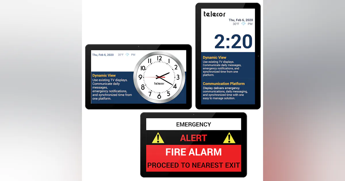 High Definition LCD Display from Telecor | Security Info Watch