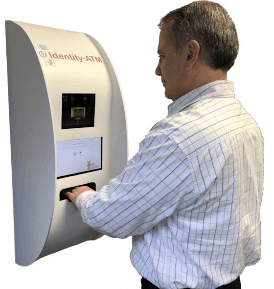 The Identity-ATM uses IB&rsquo;s Kojak to collect the fingerprint biometric. The system then creates a digital identity using blockchain, linking that single real-world human being to their &ldquo;Single Digital Twin&rdquo; with multiple biometric records and forensic protocols as proof. This new approach to identity management makes it impossible for synthetic identities and duplicates to exist.