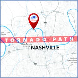 Nashville Tornado March 2 2020 Cops Monitoring (1)