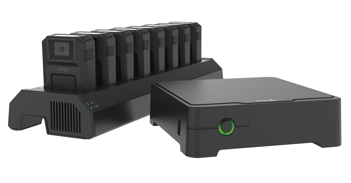 Axis Communications' new body-worn surveillance solution boasts a battery pack that can record for over 12 hours in 1080p resolution as well as a 140-degree field-of-view, VDR functionality, Axis&rsquo; Zipstream compression, and dual microphones among other features.