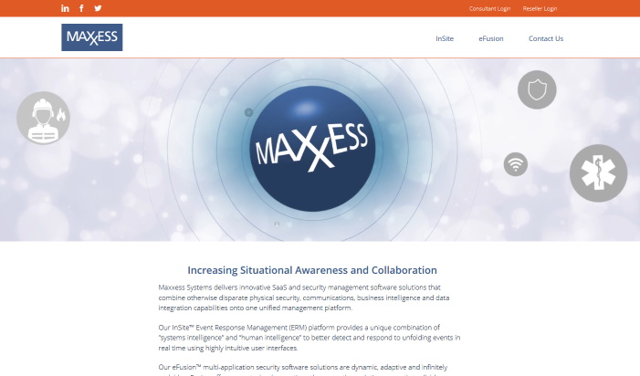 Maxxess recently launched a new website specifically designed to strengthen company communications and serve as a platform for providing ongoing value to the integrated security market.