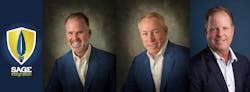 From left-to-right: Eric Frasier, CEO; John Nemerofsky; COO; and Rick Leighton, Vice President, Sales. From left-to-right: Eric Frasier, CEO; John Nemerofsky; COO; and Rick Leighton, Vice President, Sales.