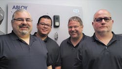 The U.S. Competence Center team includes, from left to right: Rick Armenta, Edgar Marquez, Jeff McCormick and Michael Woody. The U.S. Competence Center team includes, from left to right: Rick Armenta, Edgar Marquez, Jeff McCormick and Michael Woody.