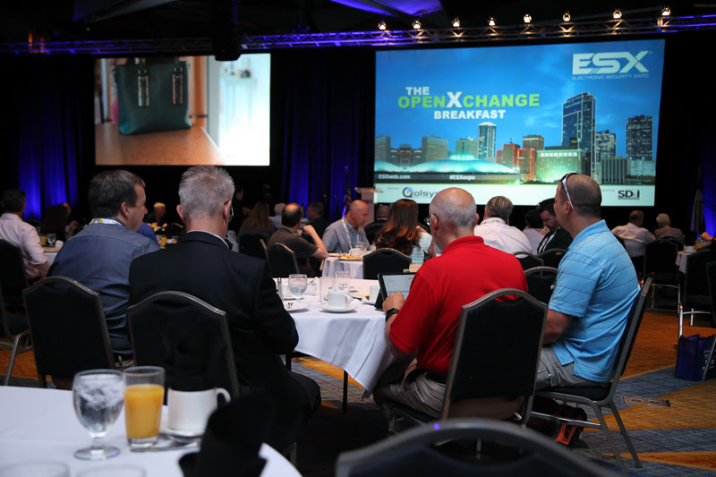 Security Business magazine and SecurityInfoWatch are the media sponsors for the annual OpenXchange Breakfast event at ESX.