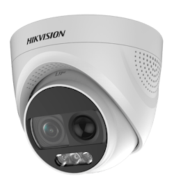 Hikvision Color Vu Outdoor Turret Camera With Pir Siren Ds 2 Ce72 Dft Pirxof 1 5e9db13ab3143