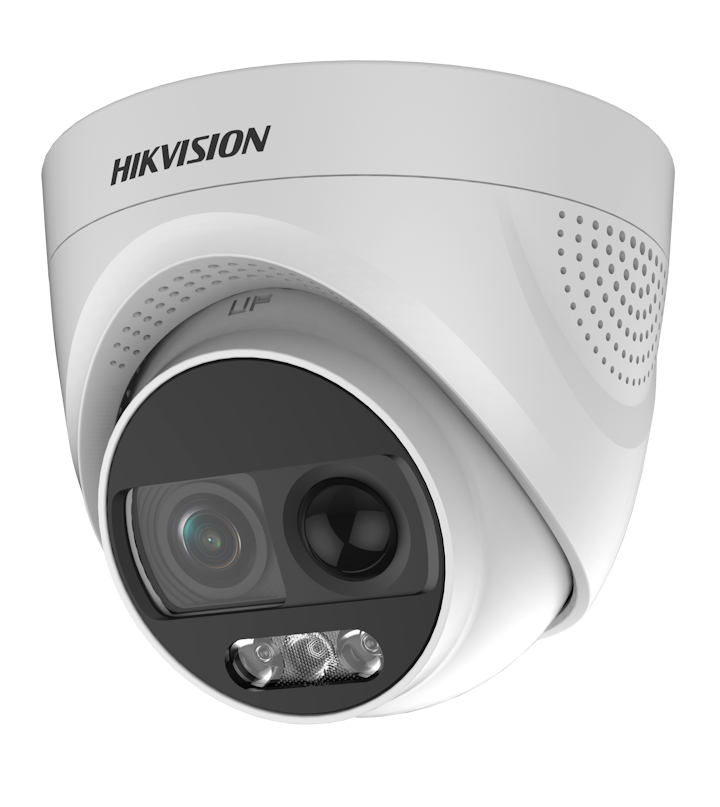 Hikvision Colorvu Outdoor Turret Camera Ds 2ce72dft Pirxof From Hikvision Security Info Watch