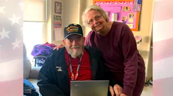 U.S. Air Force Veteran Adolphe (Bill) Engler and wife Judy Engler.