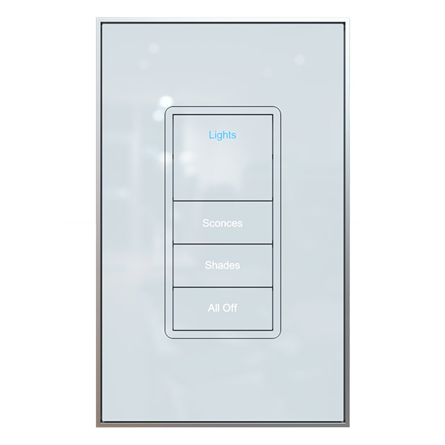 Vantage EasyTouch Glass modular keypad station From Legrand Security