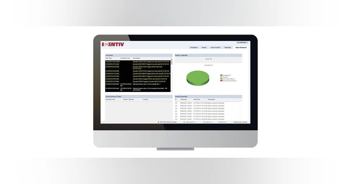 Hirsch System Identiv's Hirsch Velocity access control solution receives approval ...