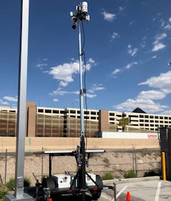 The autonomously-powered mobile video surveillance trailer is an ideal solution for clients who have remote sites, short-term events, or off-grid locations and are looking to mitigate theft or vandalism. The autonomously-powered mobile video surveillance trailer is an ideal solution for clients who have remote sites, short-term events, or off-grid locations and are looking to mitigate theft or vandalism.