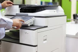 The energy and maintenance costs associated with print systems can be difficult for large organizations to minimize. The energy and maintenance costs associated with print systems can be difficult for large organizations to minimize.