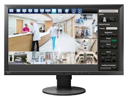 The DuraVision FDF2711W-IP uses EIZO&apos;s second-generation decoding platform to stream video directly from multiple IP cameras without a PC.