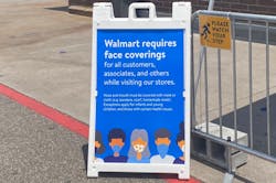 Walmart, the world largest retailer, initiated a mask requirement on July 15. Walmart, the world largest retailer, initiated a mask requirement on July 15.