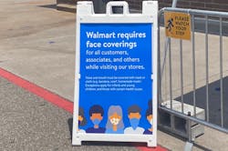 Walmart, the world largest retailer, initiated a mask requirement on July 15. Walmart, the world largest retailer, initiated a mask requirement on July 15.