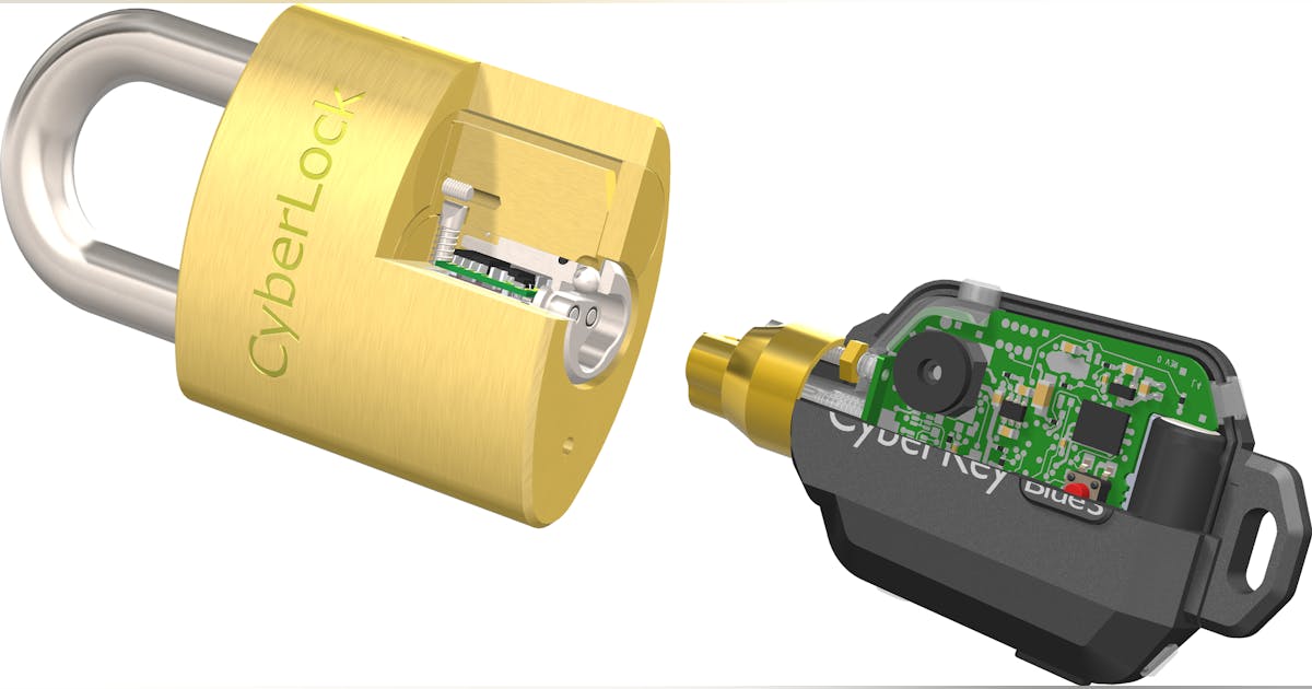 CyberKey Blue 3 Bluetooth Smart Key from Cyberlock | SecurityInfoWatch