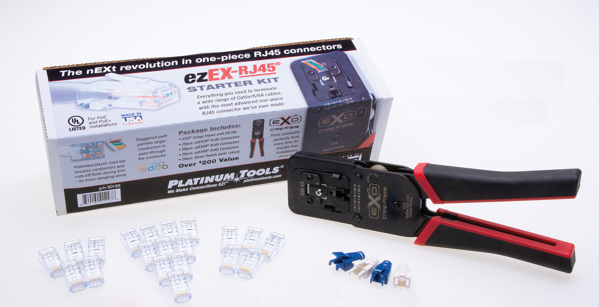 Platinum Tools Ez Ex Rj45 Starter Kit Pn90188 5f43d40e81426