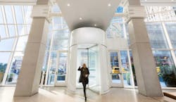 The BoonAssist TQ manual revolving door has been tested and certified to confirm with UL Standard 325 and CSA 22.2, a standard established by UL (United Laboratories) for door, drapery, gate, louver, and window operators and systems. The BoonAssist TQ manual revolving door has been tested and certified to confirm with UL Standard 325 and CSA 22.2, a standard established by UL (United Laboratories) for door, drapery, gate, louver, and window operators and systems.