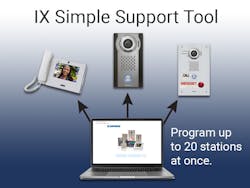 The IX Simple Support Tool can seamlessly configure up to 20 IX Series stations. The IX Simple Support Tool can seamlessly configure up to 20 IX Series stations.
