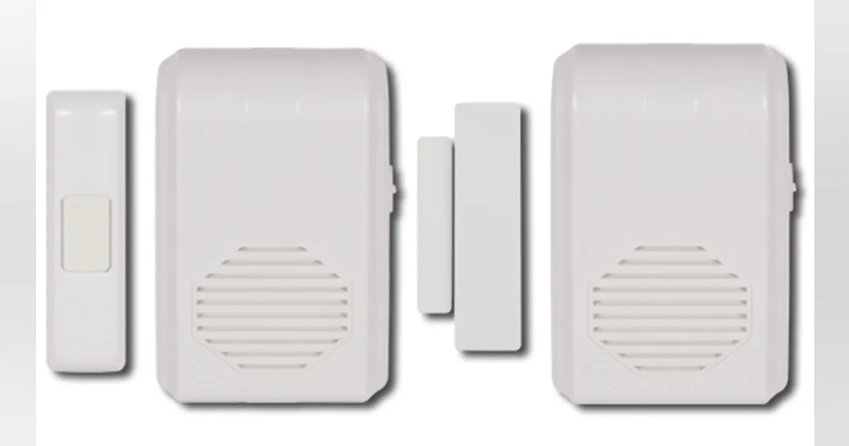 Wireless Doorbell Chime and Wireless Entry Alert from STI | Security ...