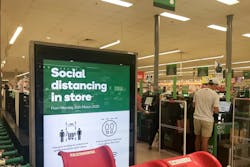 To reinforce social distancing in checkout lines, some retailers are integrating IP speaker systems with surveillance cameras and crossline detection analytics. To reinforce social distancing in checkout lines, some retailers are integrating IP speaker systems with surveillance cameras and crossline detection analytics.