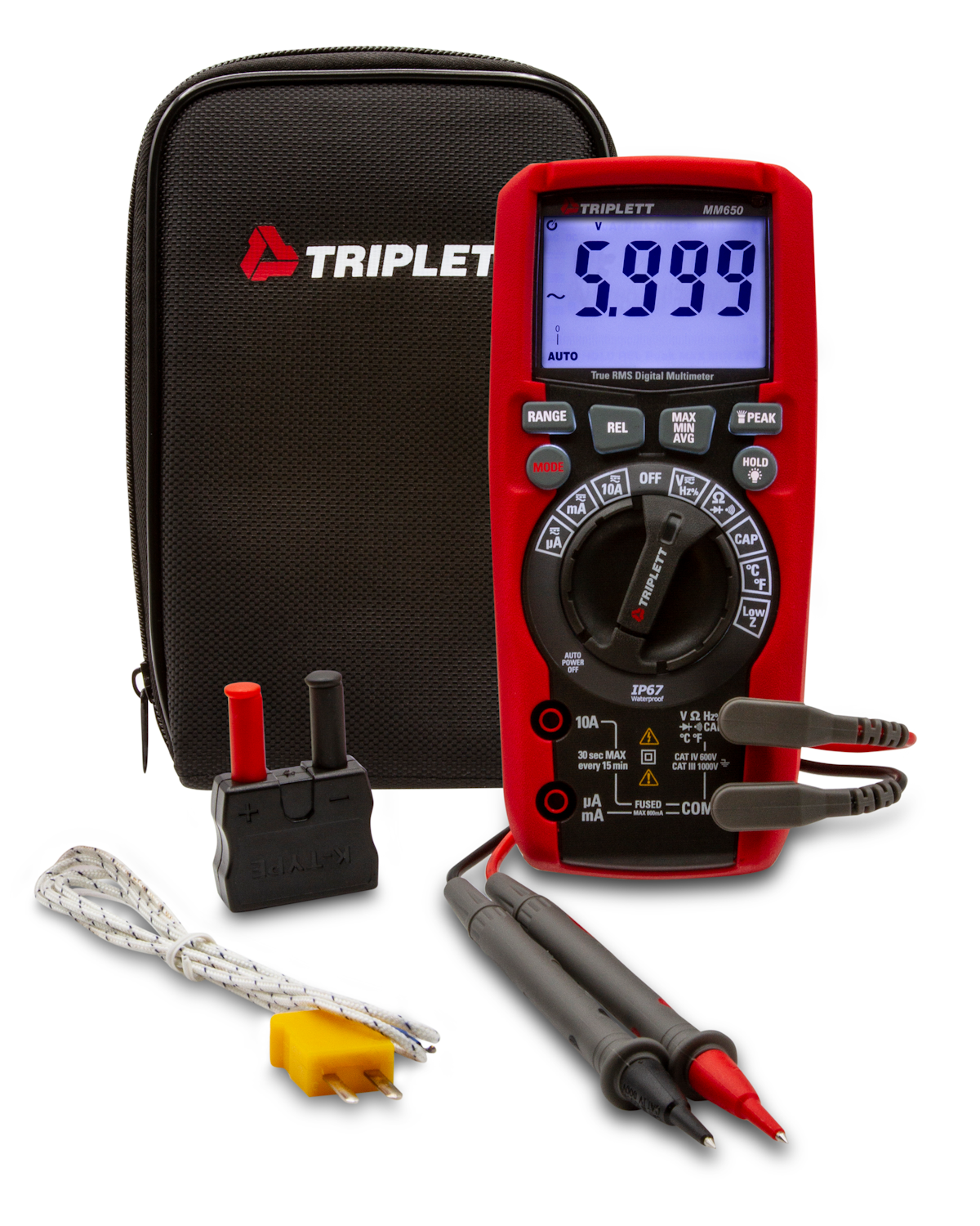 MM650 High Performance Multimeter from Triplett From: Triplett Test ...