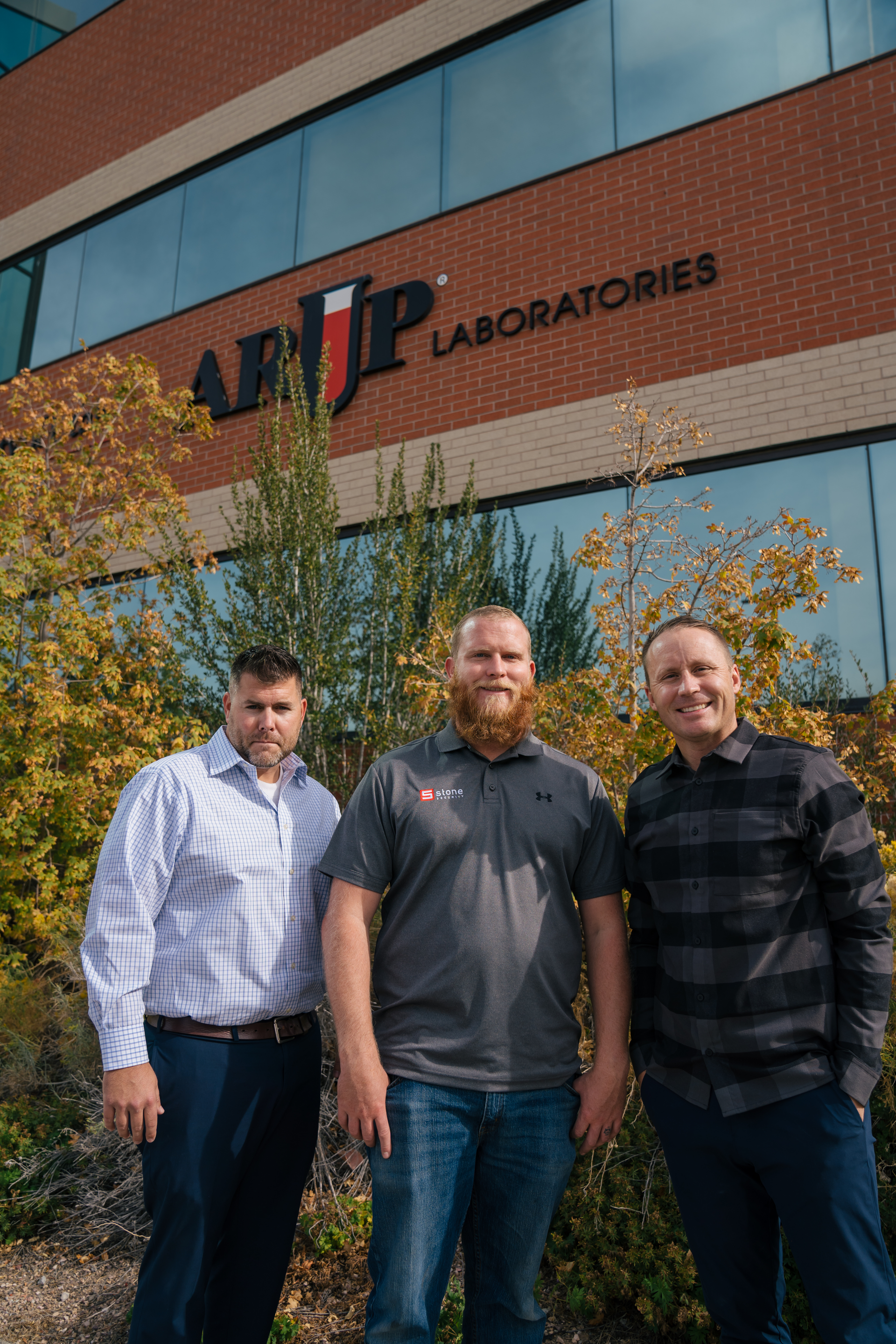 Rob Martin (ARUP) Tjay Mitchell (PM for Stone) Joey Edmunds (VP Stone)