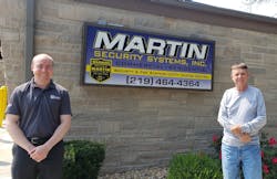 Brian Duffy, COO of Per Mar Security Services, and Robert Martin, founder of Martin Security Systems, Inc. Brian Duffy, COO of Per Mar Security Services, and Robert Martin, founder of Martin Security Systems, Inc.
