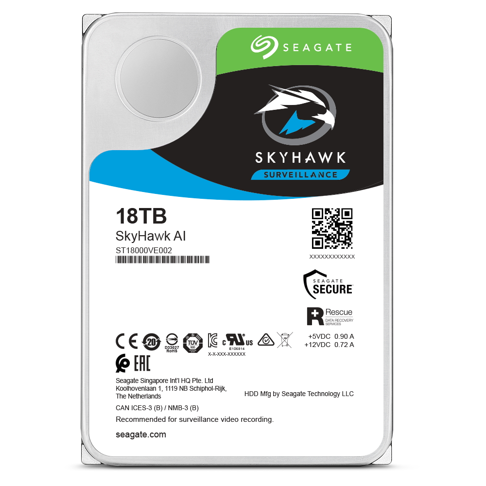 Seagate Seahawk 18tb