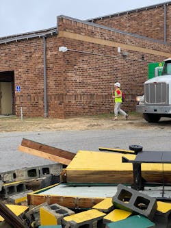 A3 Communications spearheaded repairs of North Central High School after it was hit by a damaging tornado. A3 Communications spearheaded repairs of North Central High School after it was hit by a damaging tornado.
