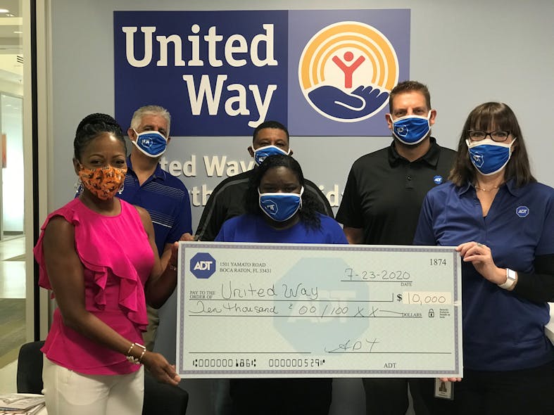 ADT Always Cares raised $1 million for more than 100 non-profits in 44 states and Puerto Rico, which were allocated in $5,000 and $10,000 increments.
