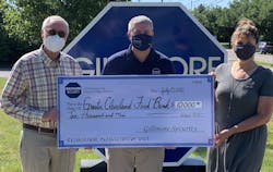 The Gillmore Security team raised $10,000 for the Greater Cleveland Food Bank. The Gillmore Security team raised $10,000 for the Greater Cleveland Food Bank.